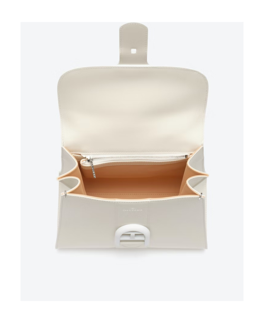 Delvaux Brillant Pm Shoulder Bag In White