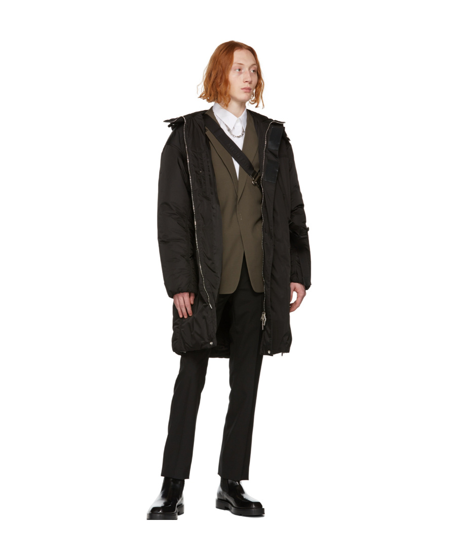 Givenchy Hook Bar Suit Jacket In Green