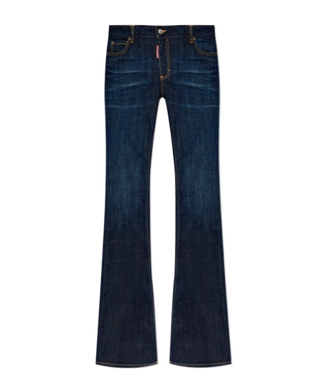 DSQUARED2 DSQUARED2 MID-WAISTED FLARED JEANS