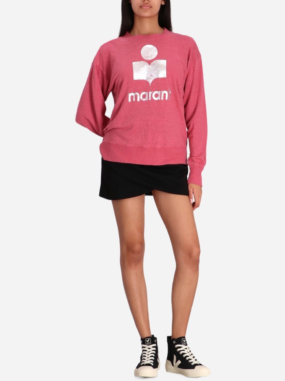 Isabel Marant Klowia Sweatshirt In Red