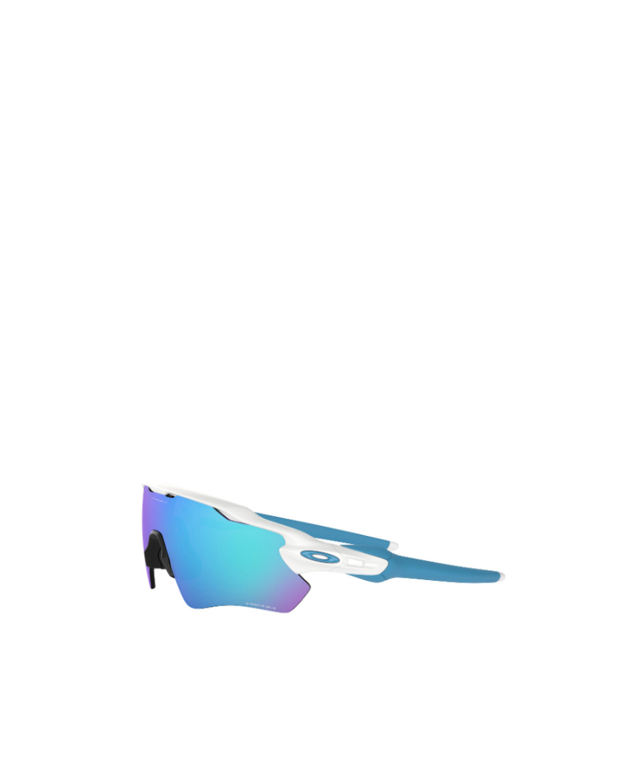 Oakley Logo Geometric Frame Sunglasses In Blue