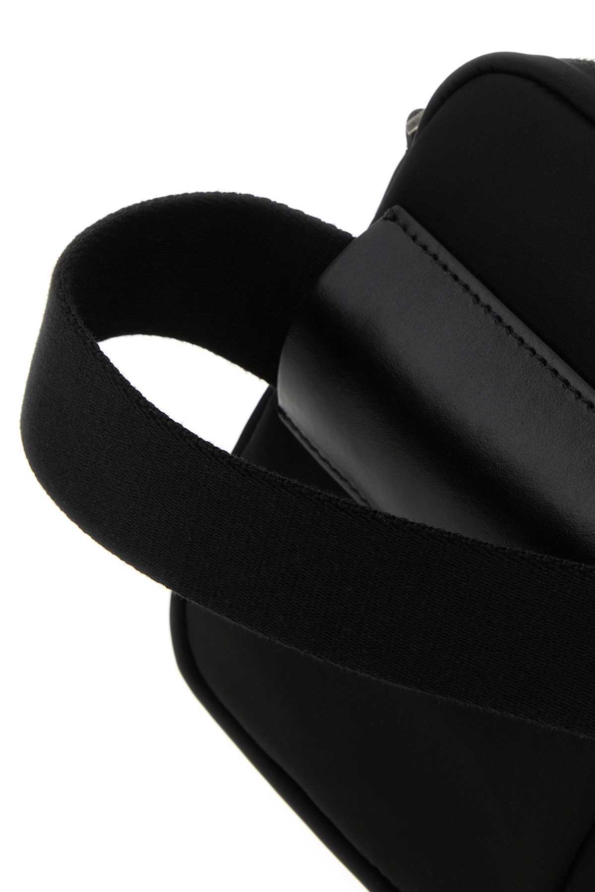 Palm Angels Adjustable Shoulder Strap Cross-body Bag In Black