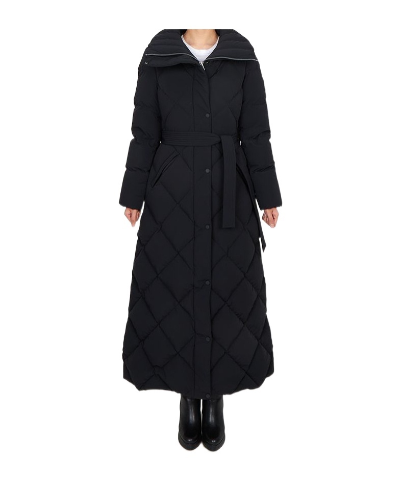 Mackage Long-sleeved Down Jacket In Black