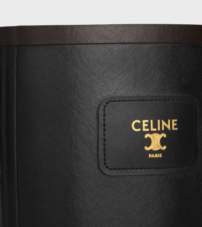 Celine Rain Boots In Black