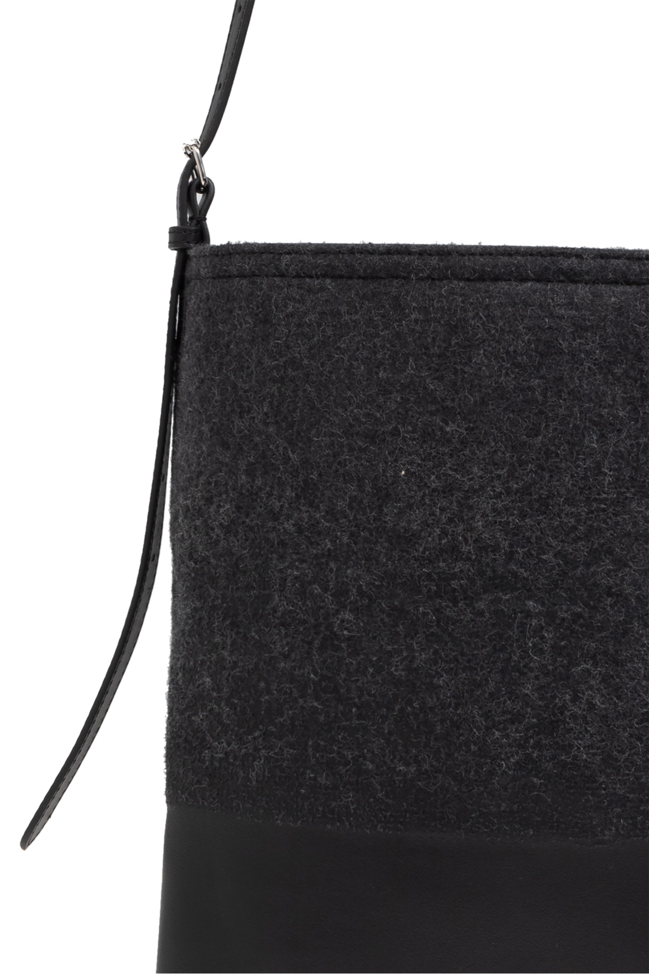 Dries Van Noten Rectangular Shoulder Bag In Black