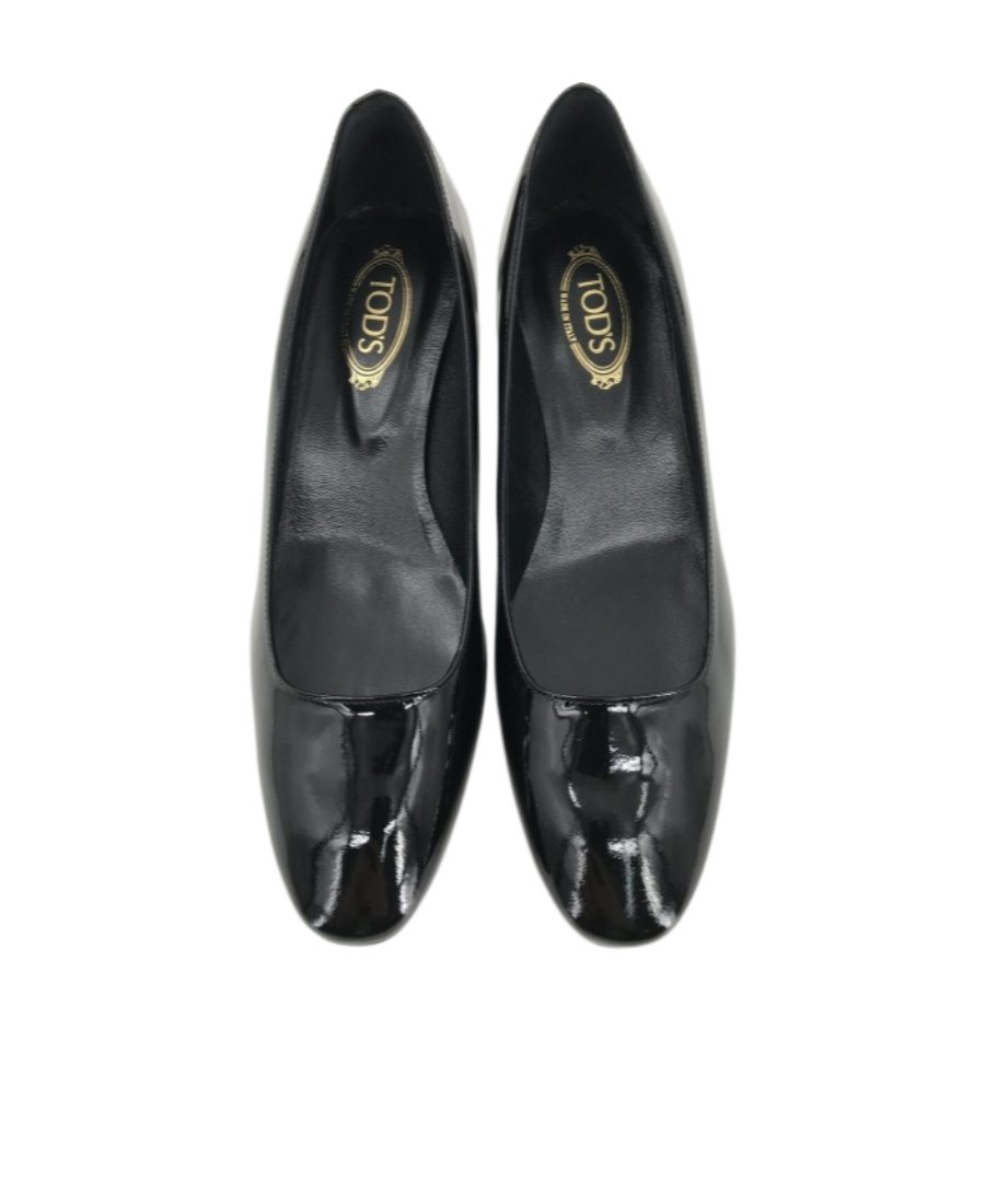 Tod's Logo Details Heels In Black