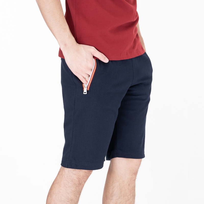 Paul & Shark Logo Patch Shorts In Black
