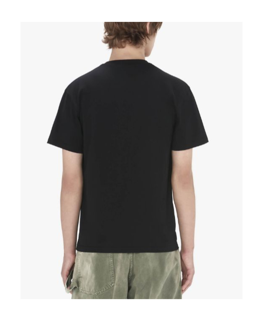 Jw Anderson Gnome Trio Cotton T-shirt In Black