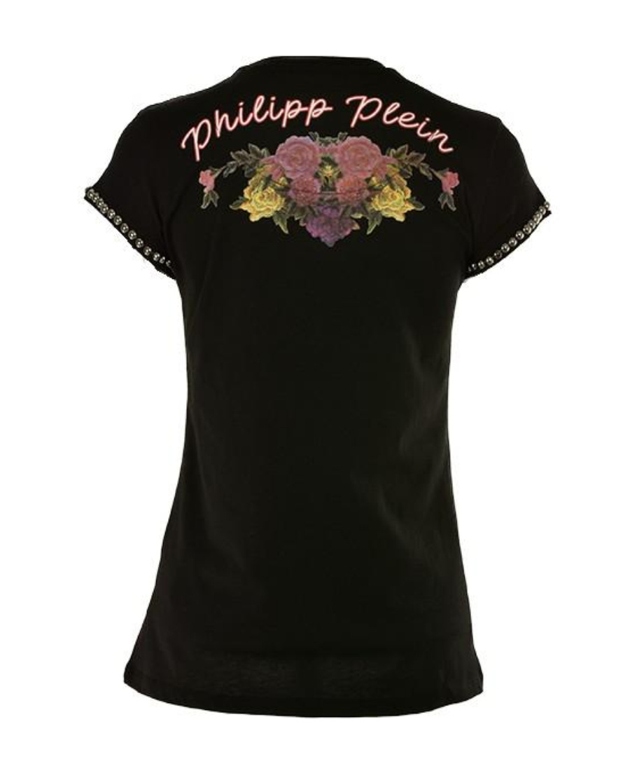 Philipp Plein Printed T-shirt In Black