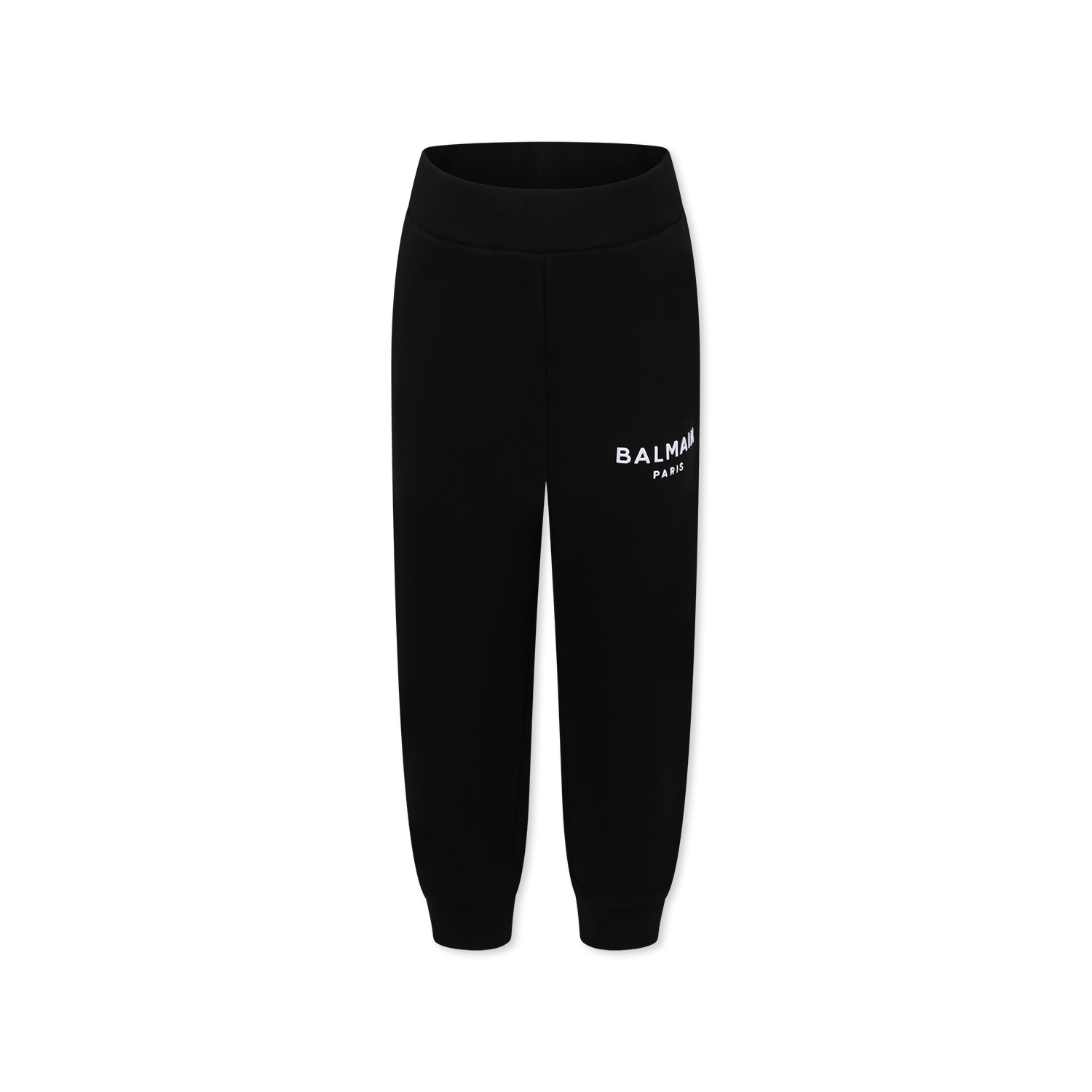 Balmain Elastic Waist Pants In Black