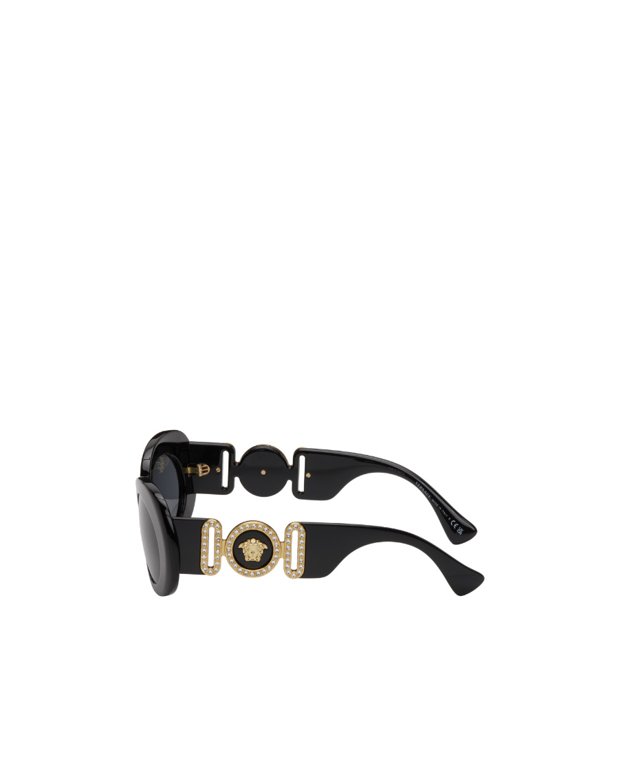 Versace Medusa Biggie Sunglasses In Black