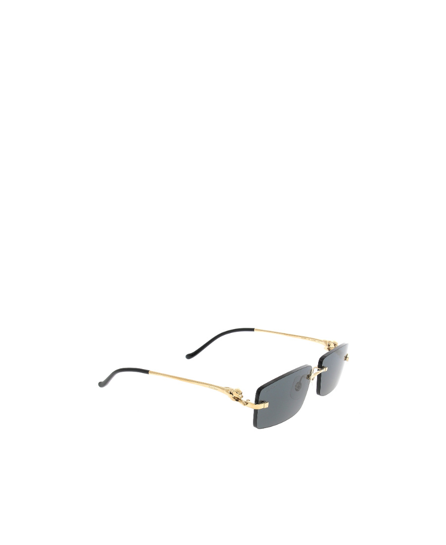 CARTIER CARTIER RECTANGULAR FRAME SUNGLASSES