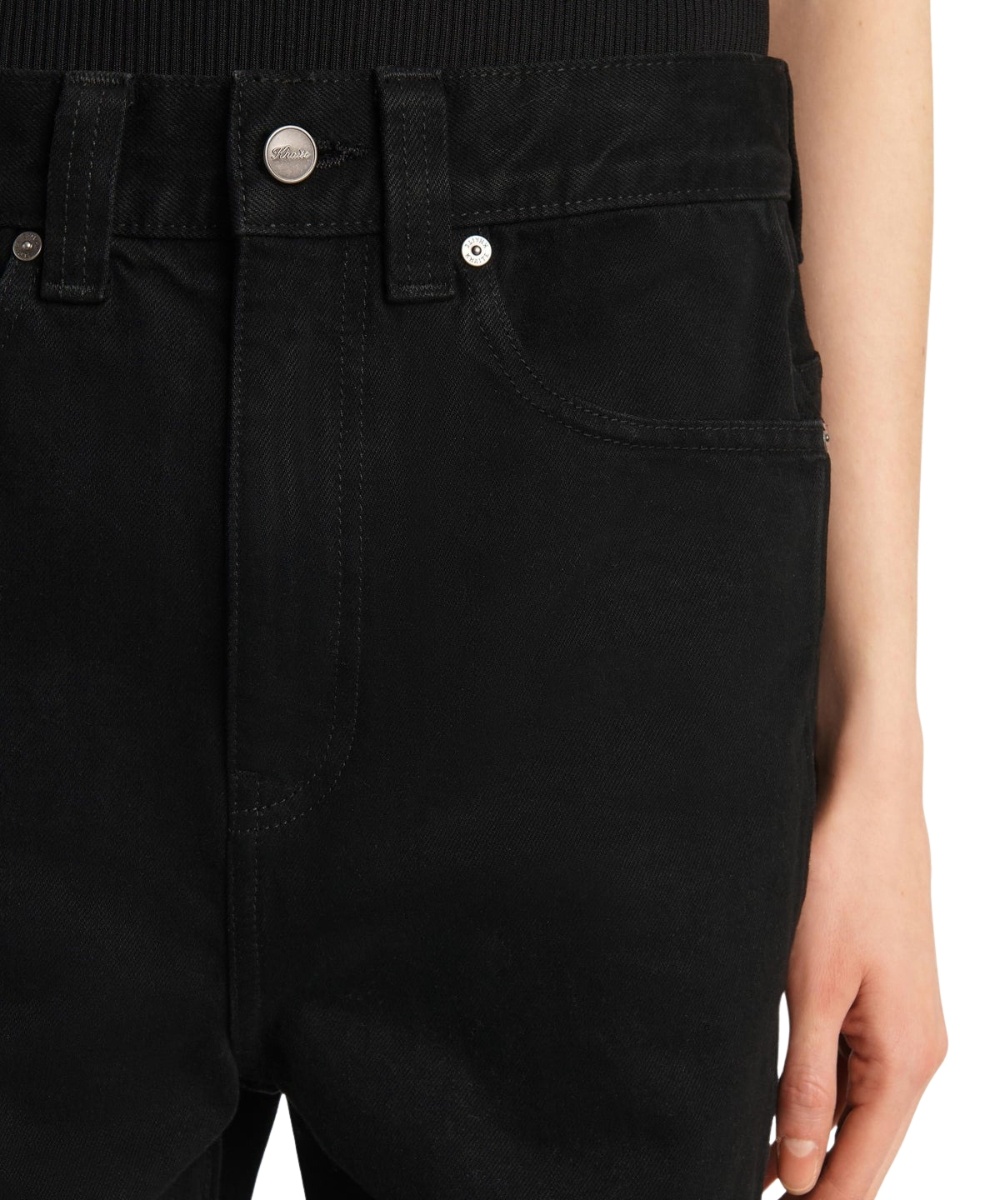 Khaite Jeans With Belt Loops In Black