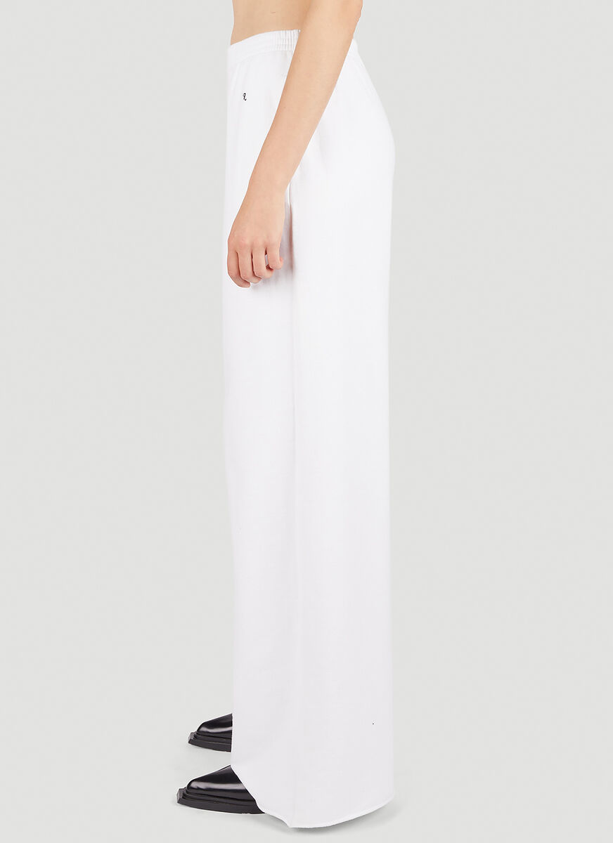 RAF SIMONS LOGO-EMBROIDERED TRACK PANTS