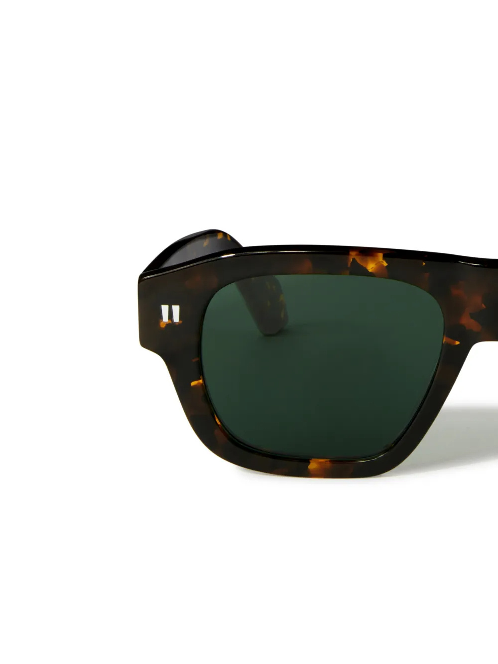 Off-white Providence Sunglasses In Green