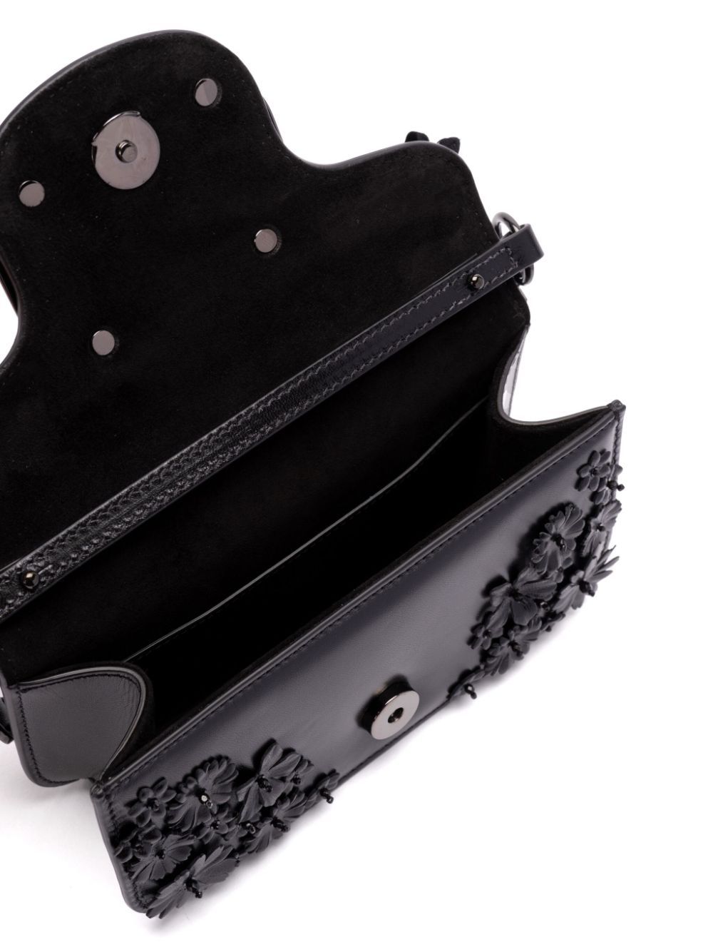 Valentino Locò Shoulder Bag In Black