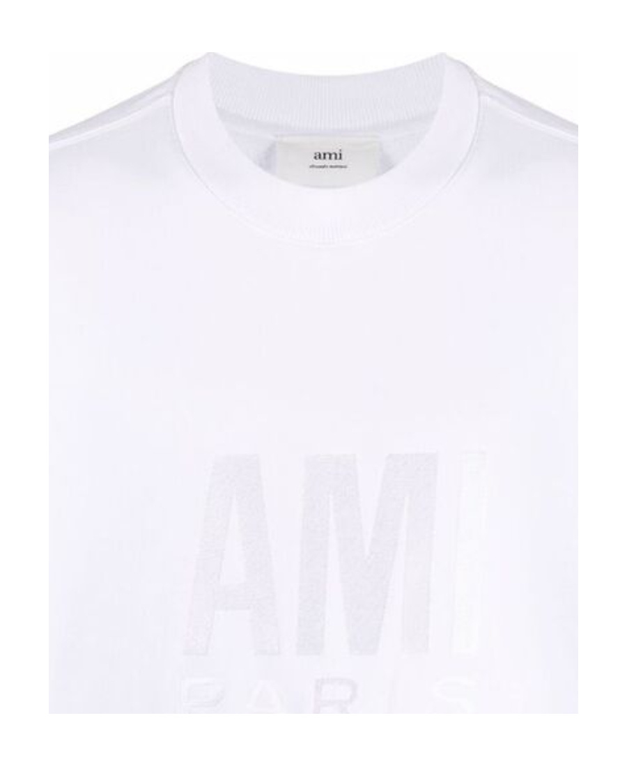 Ami Alexandre Mattiussi Tonal Logo-embroidered Sweatshirt