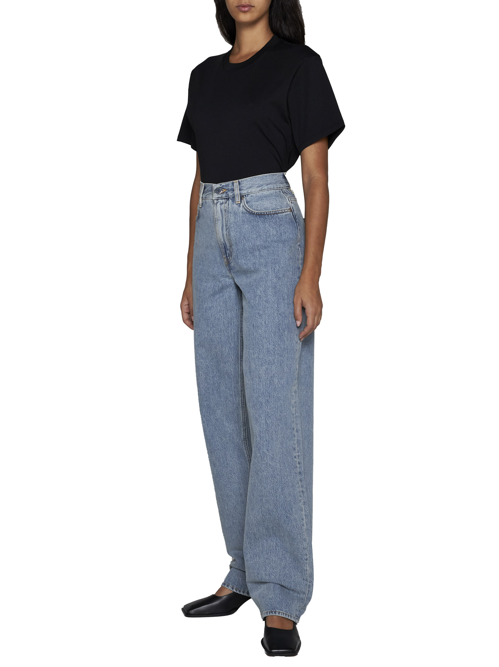 LOULOU STUDIO LOULOU STUDIO CLASSIC CREW NECK TOP