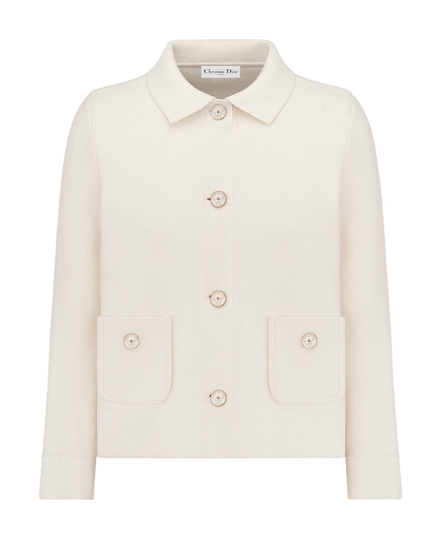 Dior Short Jacket In White