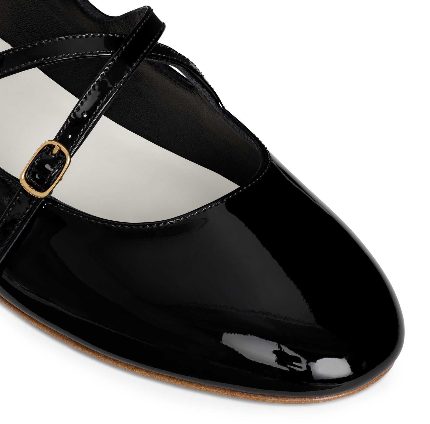 Celine Woman Ballet Flats Black Size 7.5 Calfskin In Black