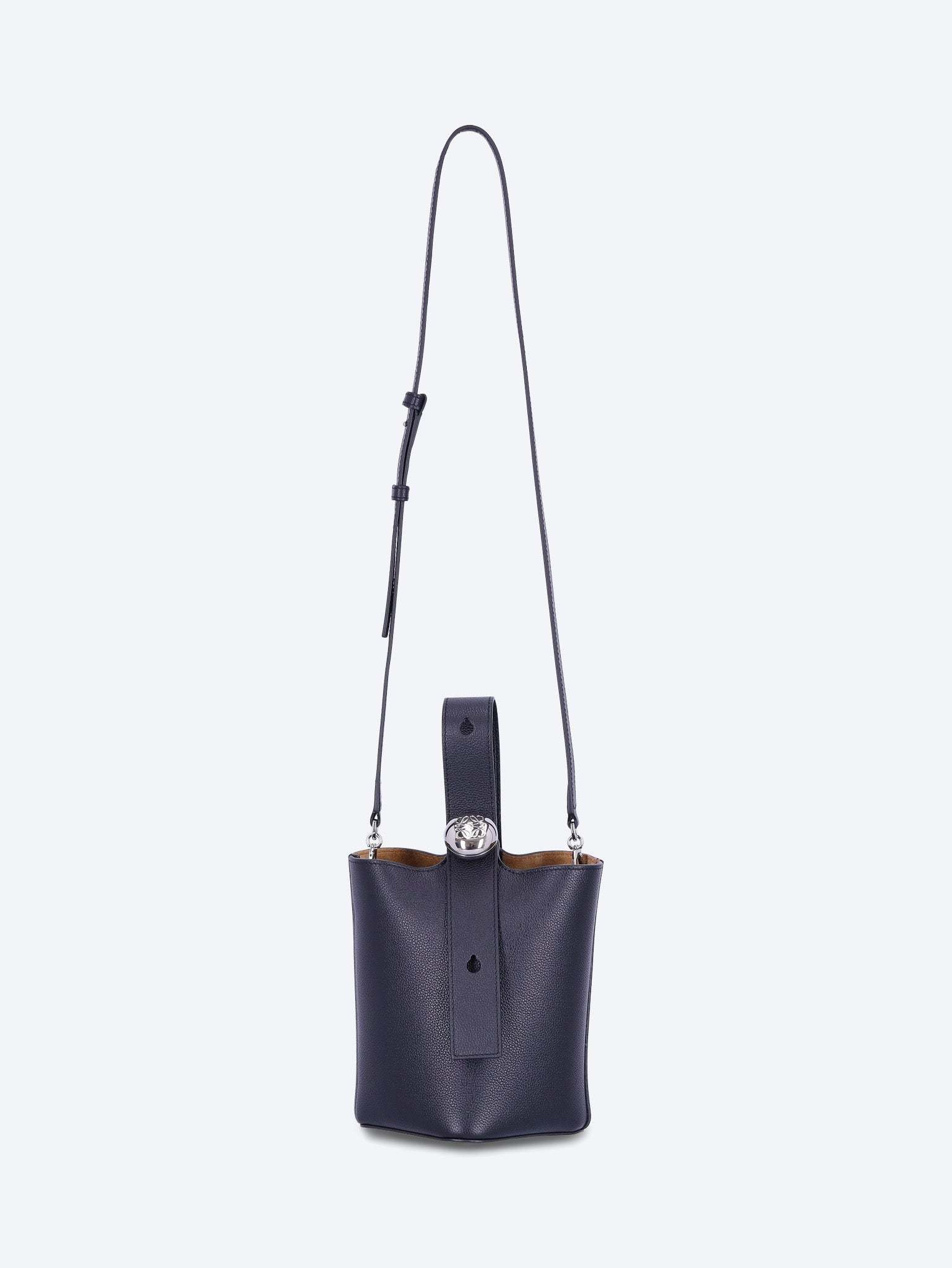 Loewe Mini Bucket Bag In Black