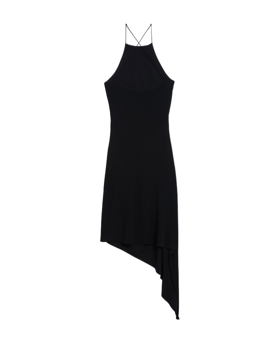 CELINE ASYMMETRICAL DRESS IN VISCOSE JERSEY