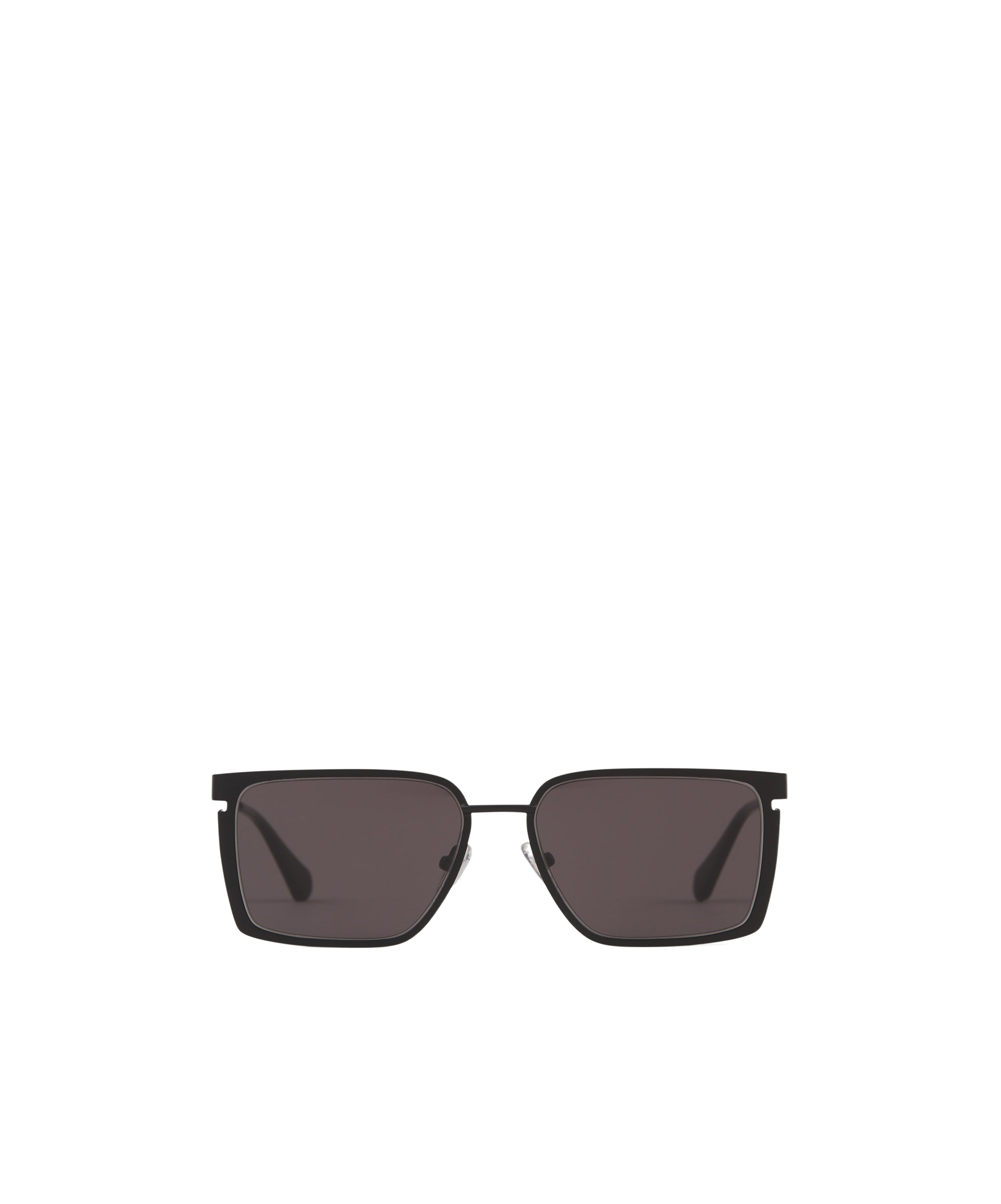 Off-white Yoder Rectangle-frame Sunglasses In Black