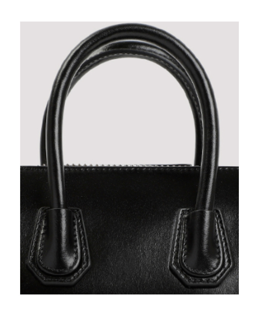 Givenchy Antigona Logo-lettering Tote Bag In Black