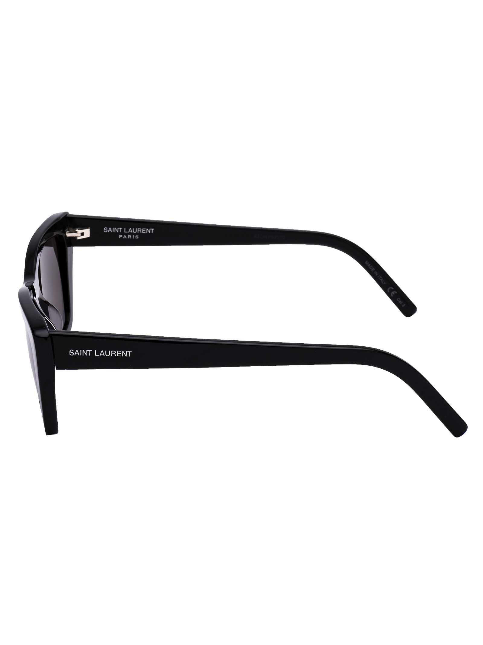 Saint Laurent Square Sunglasses In Black