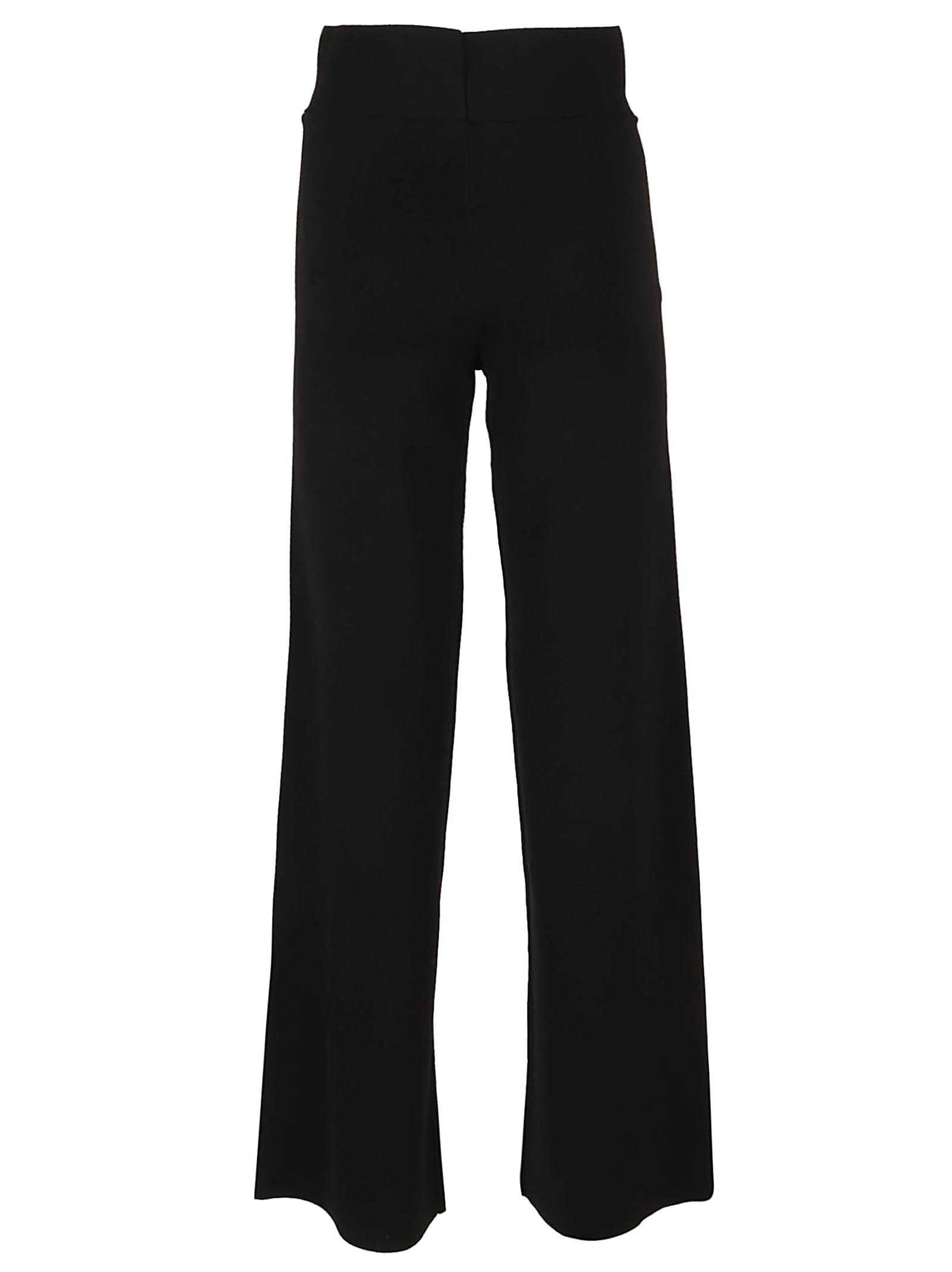 Shop P.a.r.o.s.h Pull-on Wide-leg Trousers