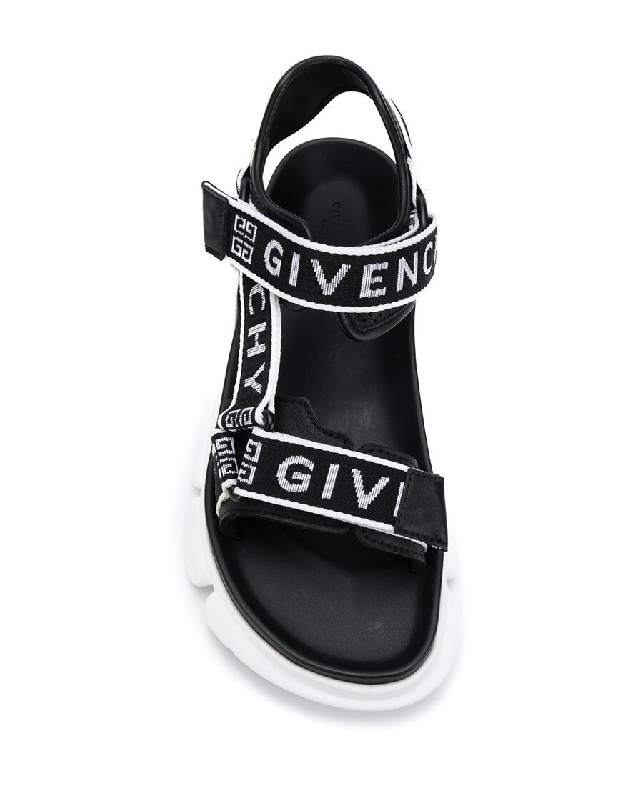 Givenchy Jaw Chunky Sandals In Black