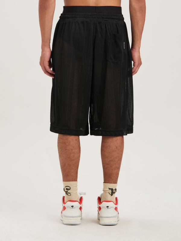 Palm Angels Palm Sport Bermuda In Black