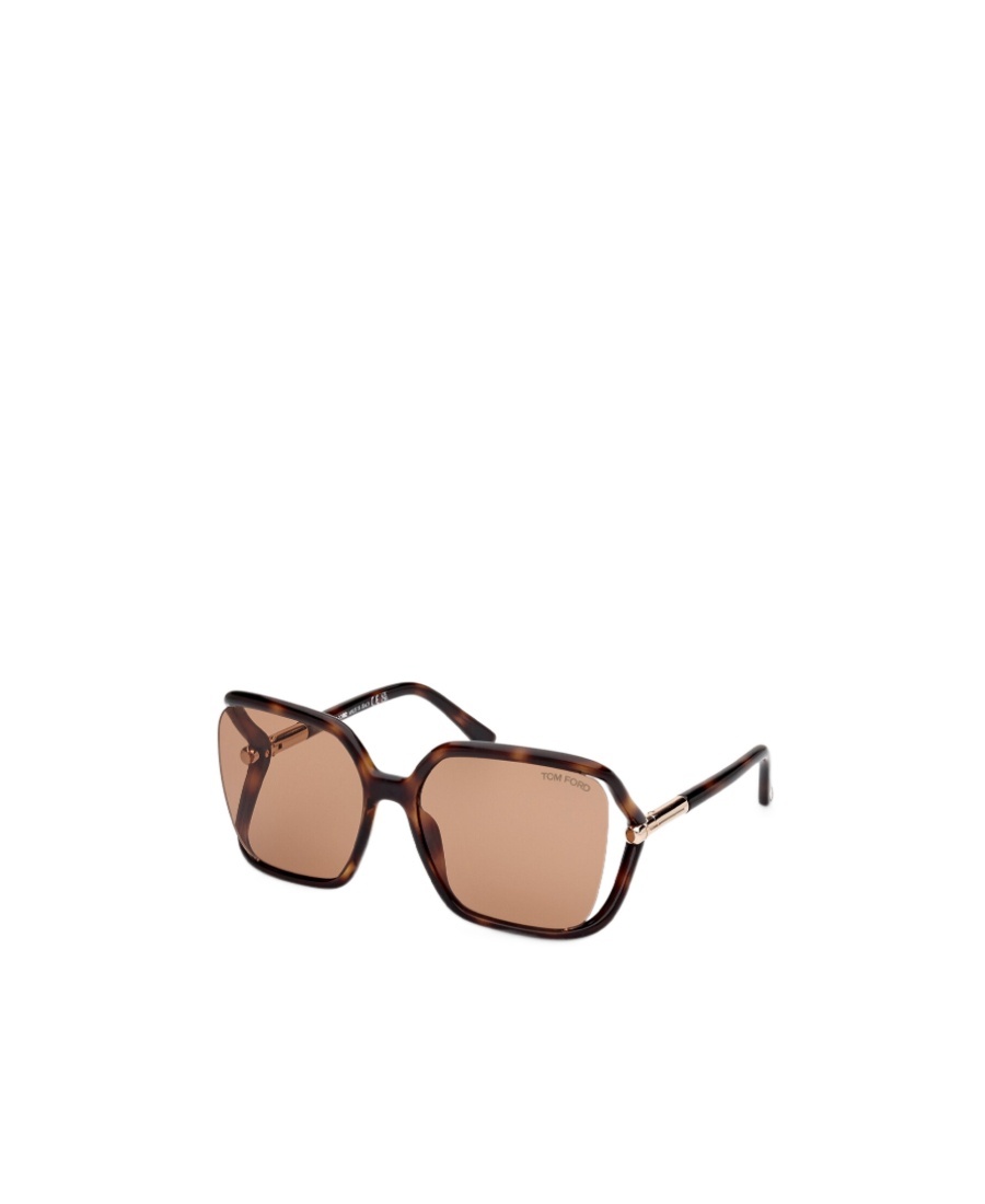 Tom Ford Solange-02 60mm Butterfly Sunglasses In Nude