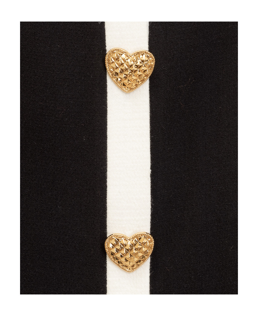 Moschino Heart-motif Mini Skirt In White