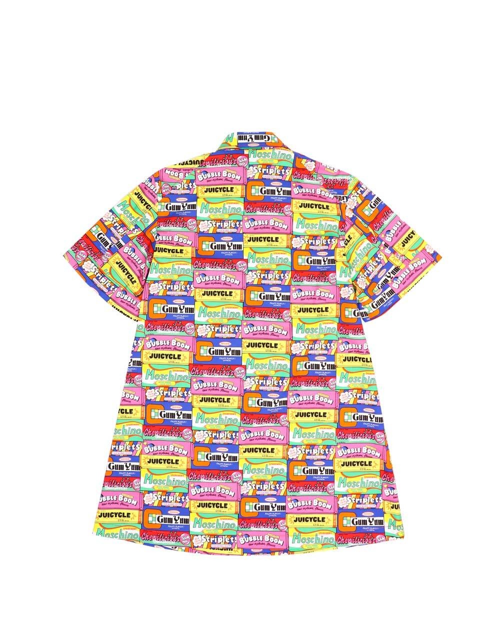 Moschino Printed Dress In Multicolor