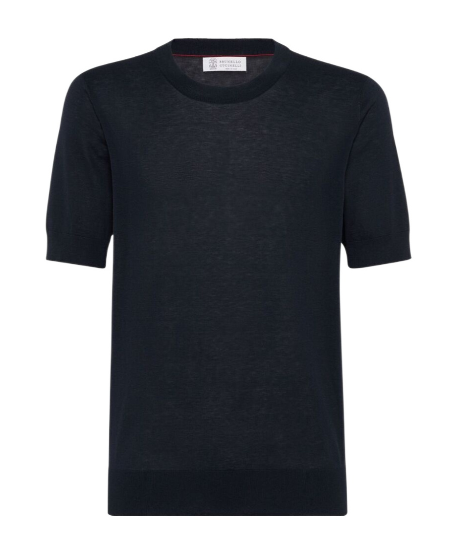 Brunello Cucinelli Polo-style Sweater In Black