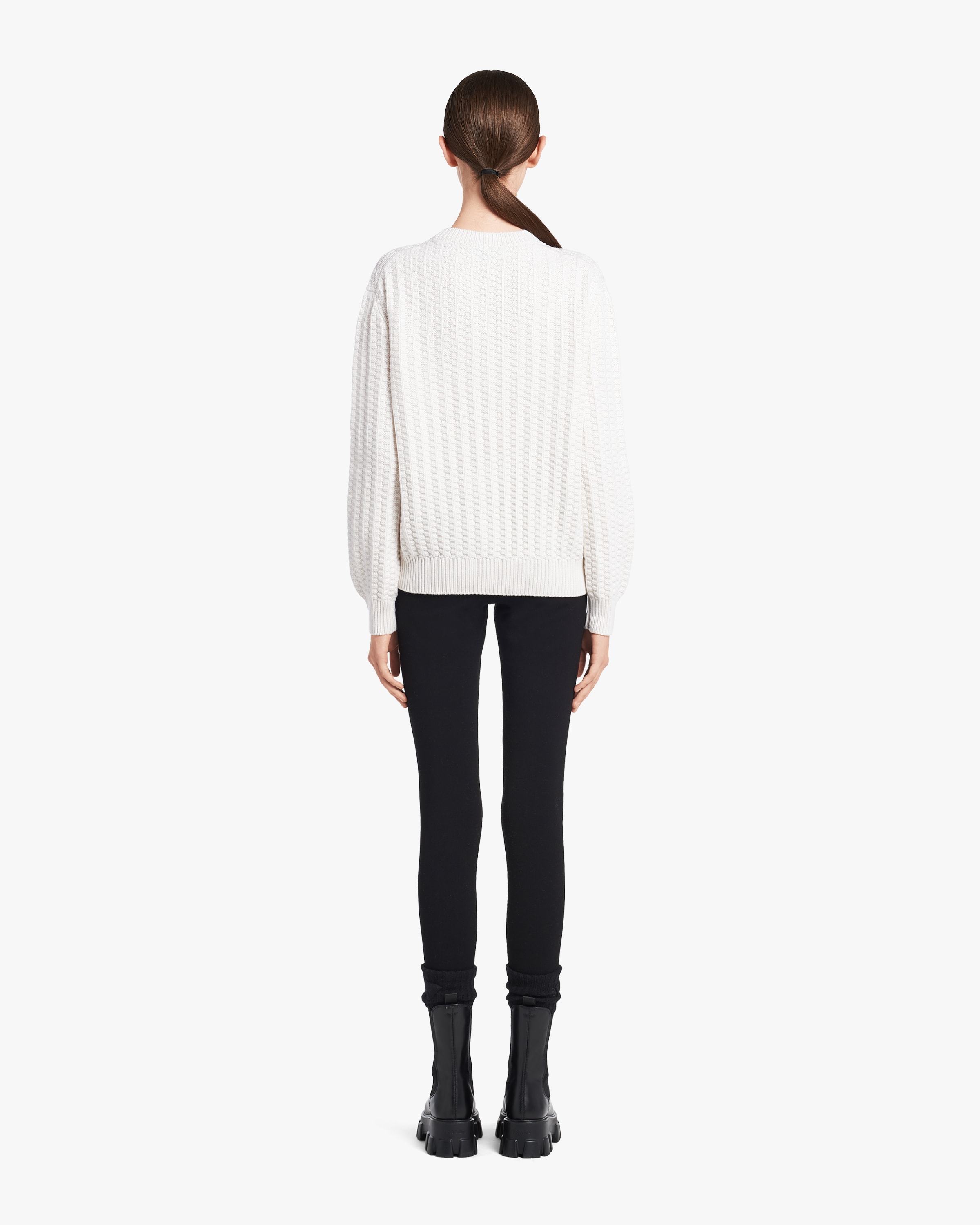 PRADA CASHMERE CREW-NECK SWEATER