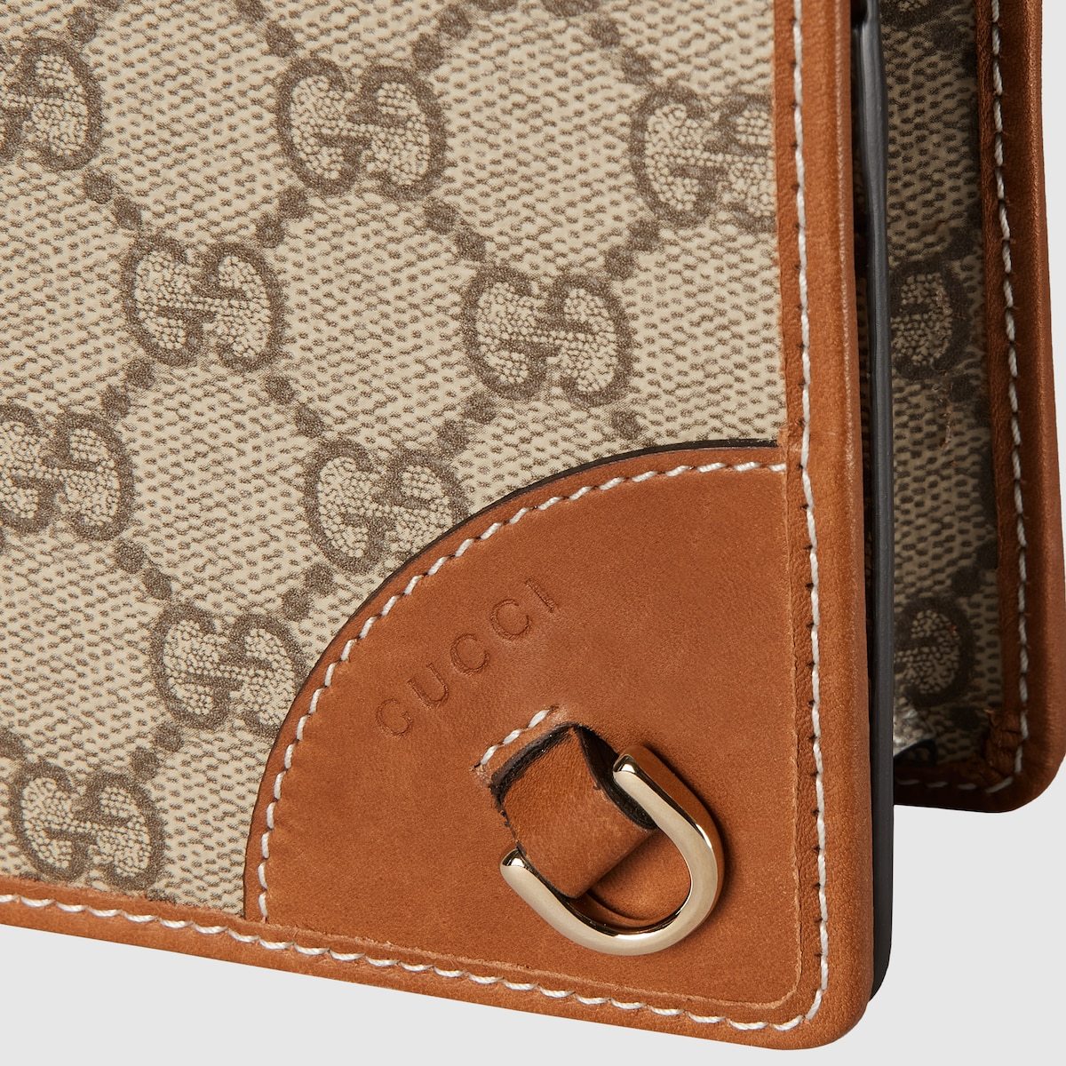 Gucci Gg Emblem Super Mini Shoulder Bag In Multi