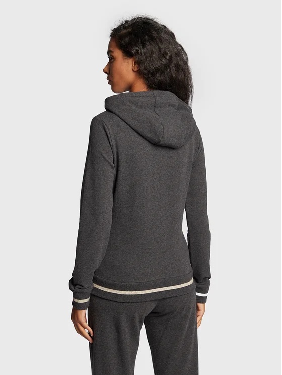 Ea7 Logo And Hat Casual Jacket In Black
