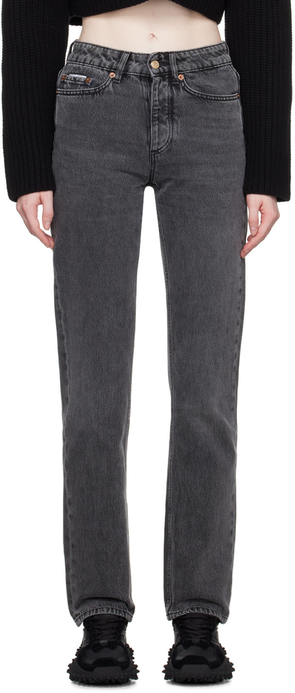 Eytys Jeans With Belt Loops In Black