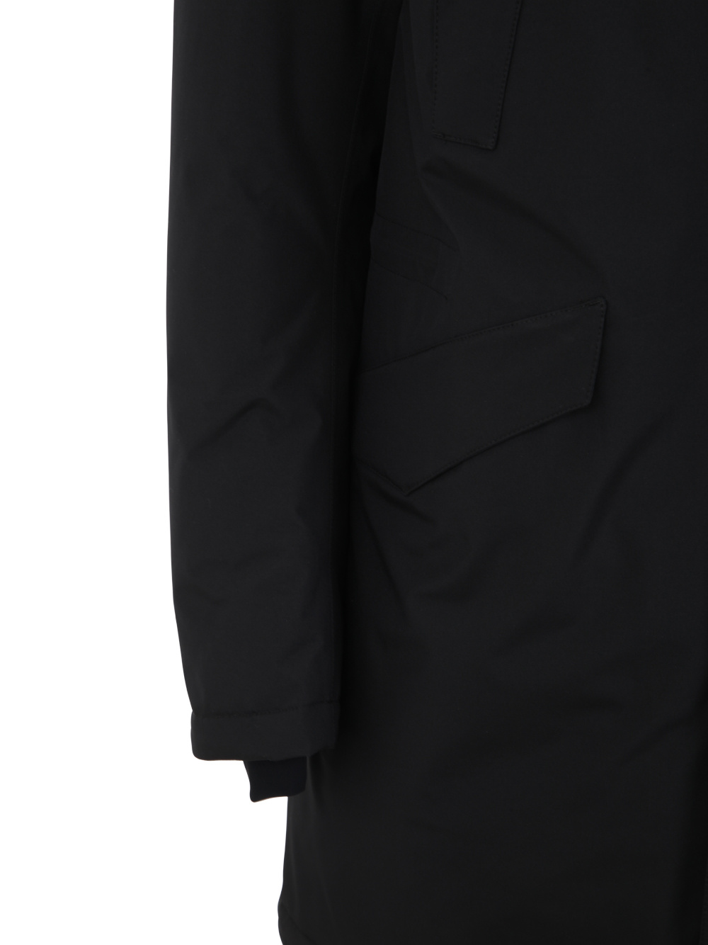 Herno Hooded Parka Down Jacket Clothing In Black