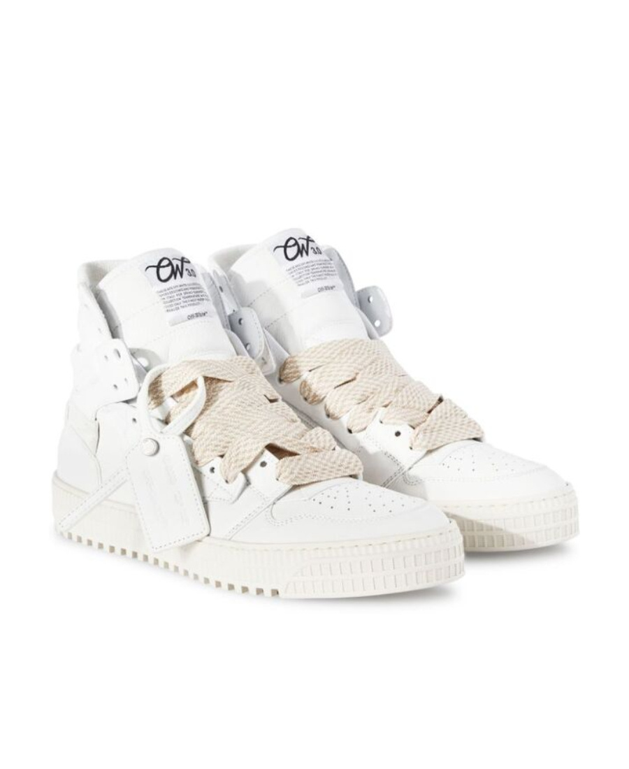 Shop Off-white 3.0 Off Court High-top Sneakers In White