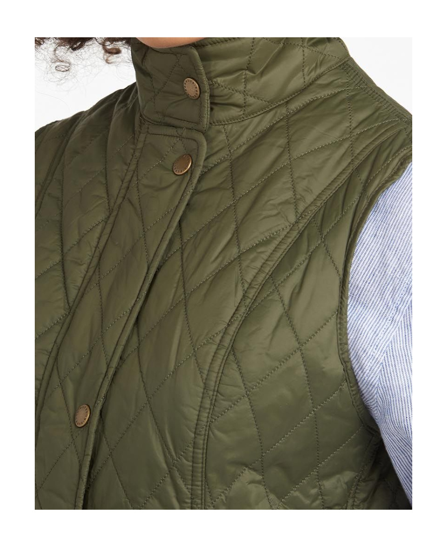 Barbour Core Essentials Otterburn Quilted Vest In Green