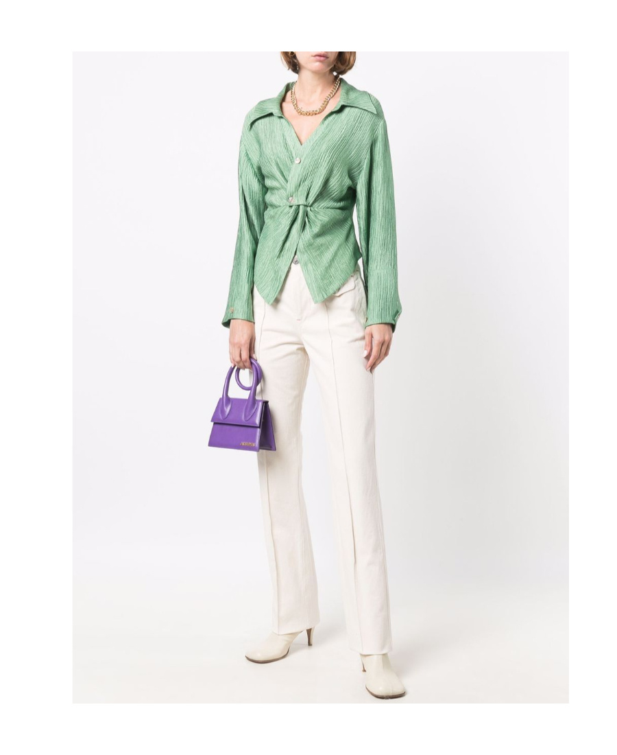 ISABEL MARANT BELT LOOP STRAIGHT TROUSERS