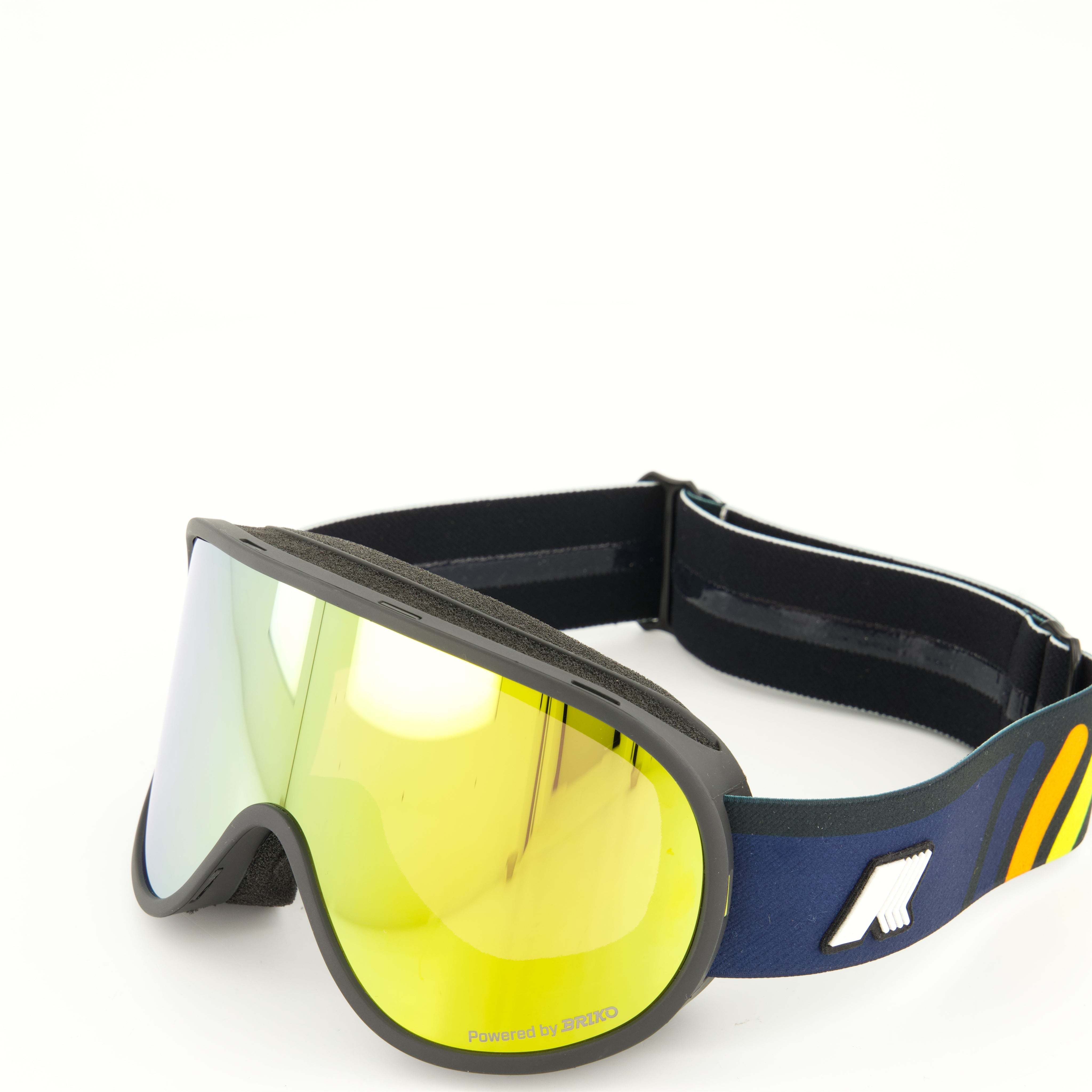 K-way Logo Ski Mask In Yellow