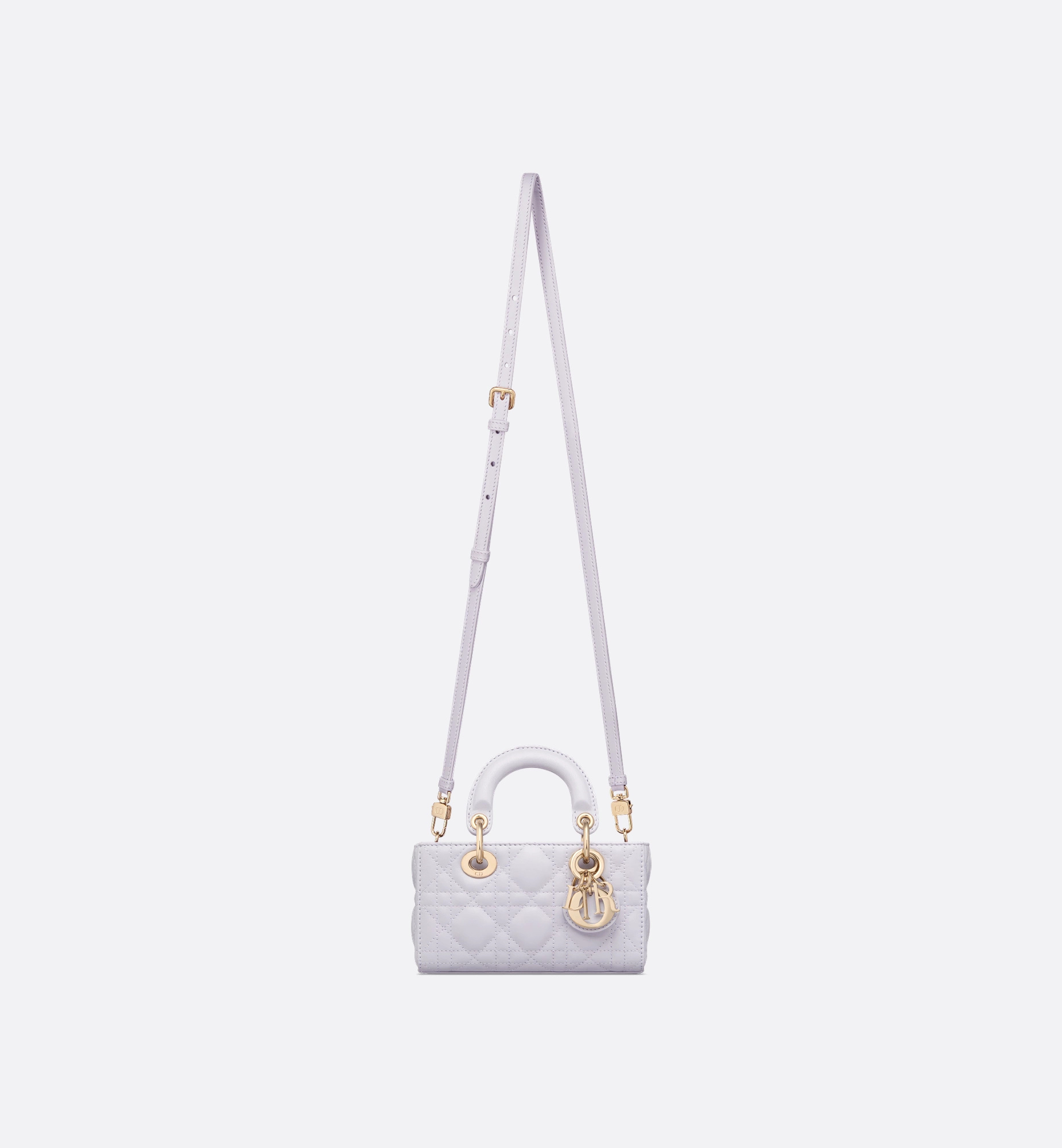 Dior Lady D-joy Micro Bag In White