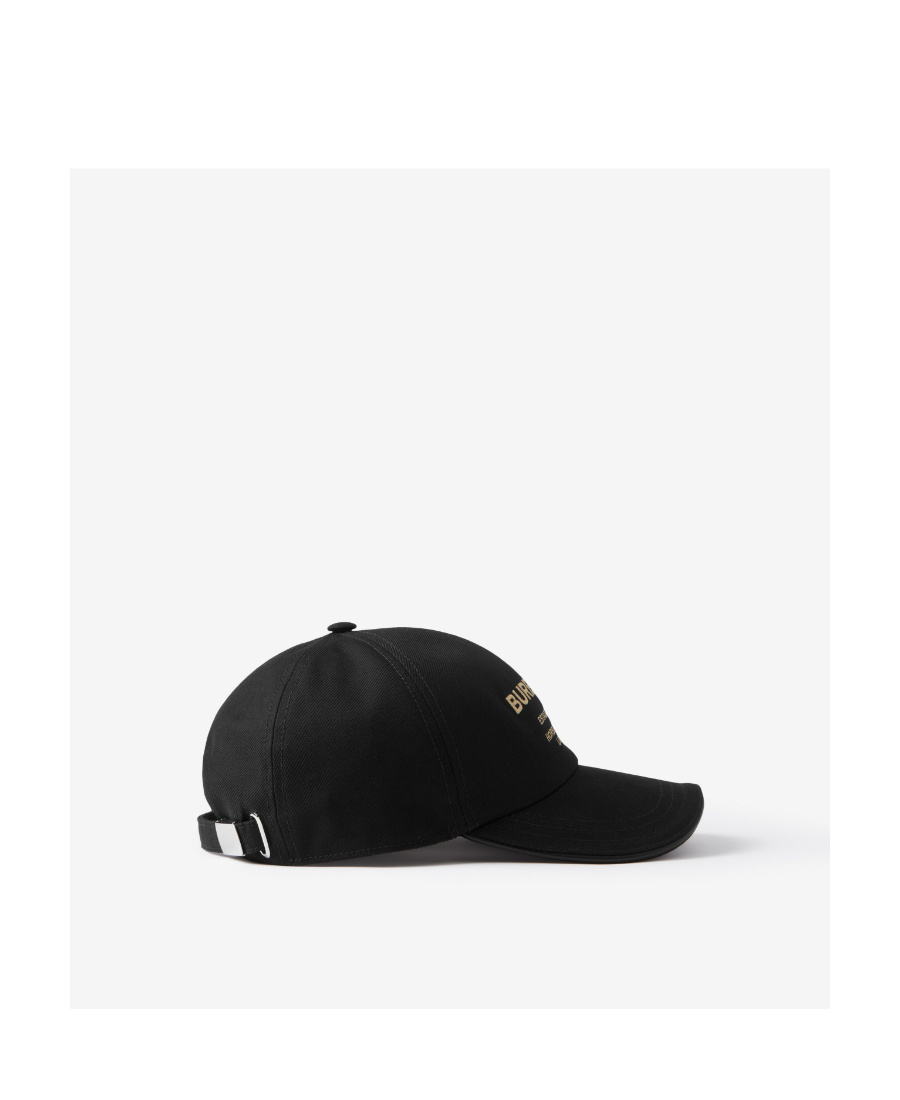 BURBERRY HORSEFERRY EMBROIDERED-LOGO CAP