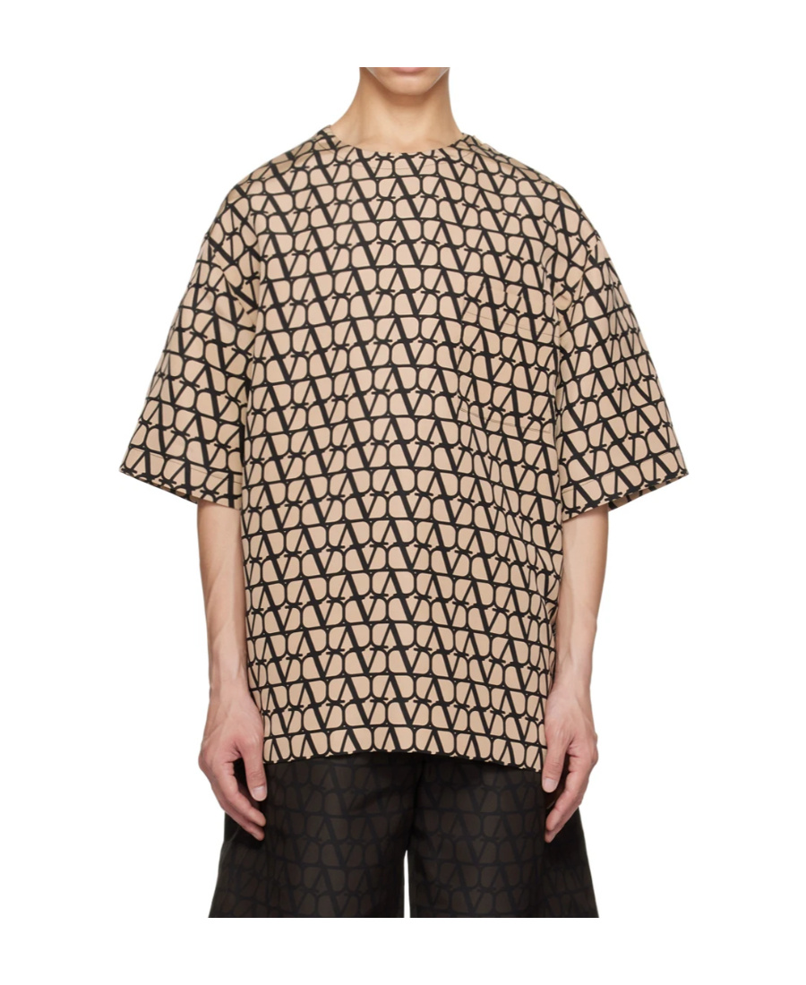 Valentino Toile Iconographe Crewneck T-shirt In Multi