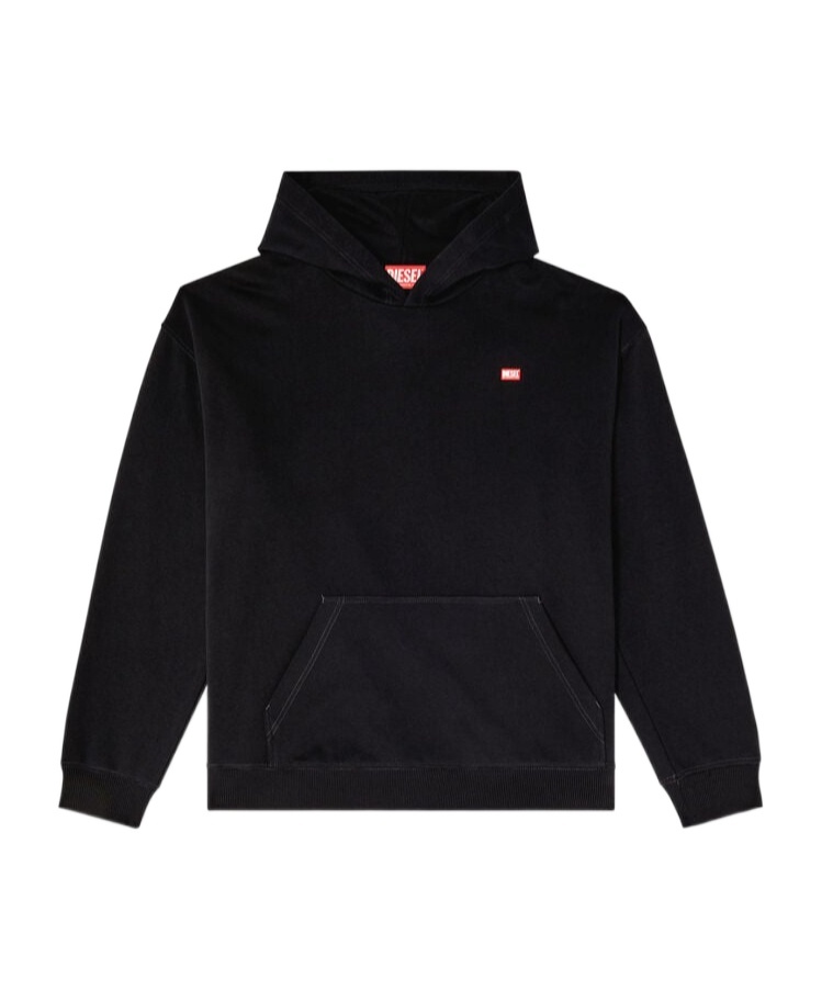 Diesel Long-sleeved Sweater In Black