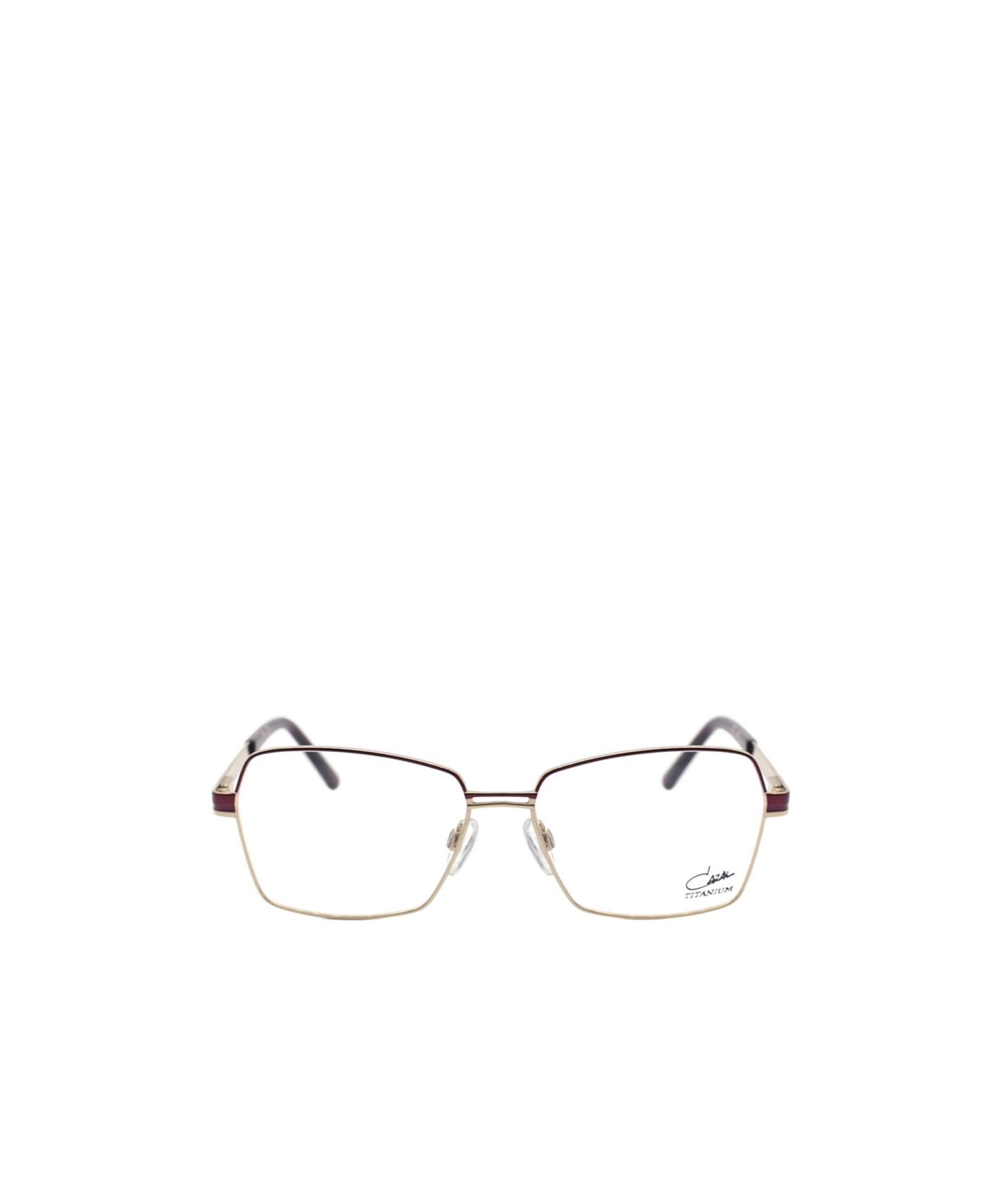 Cazal Zigzag-.embossed Geometric-frame Glasses